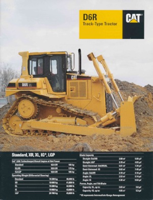 Buldožeri Caterpillar D 6 R XL SU