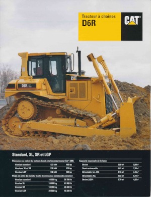 Buldožeri Caterpillar D 6 R XL SU