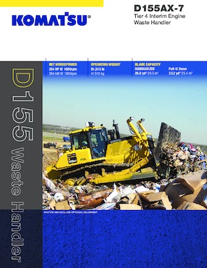 Buldožeri Komatsu D155AX-7 WH