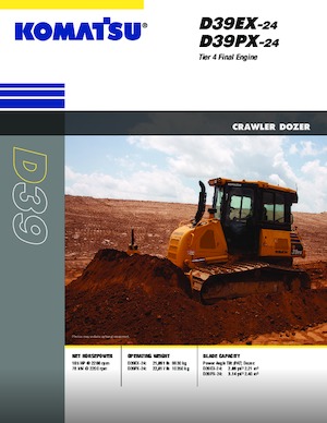 Buldožeri Komatsu D39EX-24