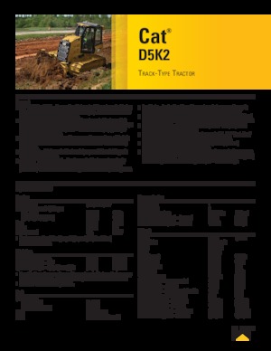 Buldožeri Caterpillar D5K2 XL