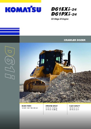 Buldožeri Komatsu D61PXi-24E0