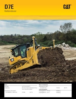 Buldožeri Caterpillar D7E WH