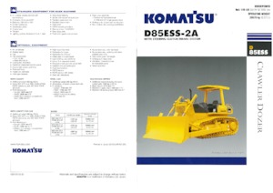 Buldožeri Komatsu D85ESS-2A