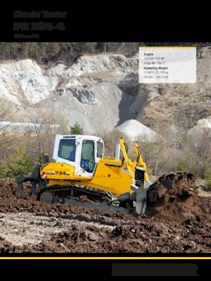 Buldožeri Liebherr PR 734-4 L