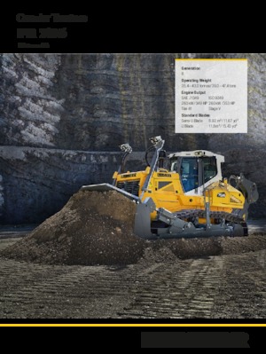 Buldožeri Liebherr PR 756 G8.0