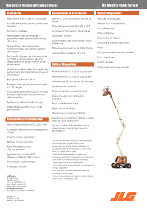 Zglobna podizna platforma na kotačima JLG 450 AJ Serie II