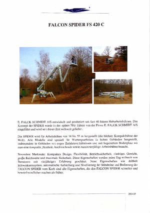 Teleskopska podizna platforma na kotačima Worldlift Industries AS - Rothlehner FS 420 C