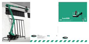 Zglobna podizna platforma na gusjenicama Kato Imer Lem 2200