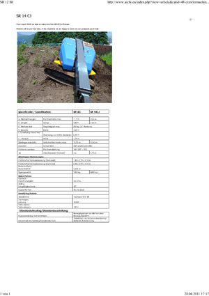 Teleskopska podizna platforma na kotačima Aichi SR12BJ