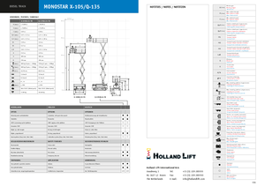 Dizalice na škare na gusjenicama Holland-Lift Q-135 DL 24 TR