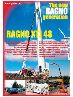 Teleskopska podizna platforma na kotačima Palazzani XTJ 48 C