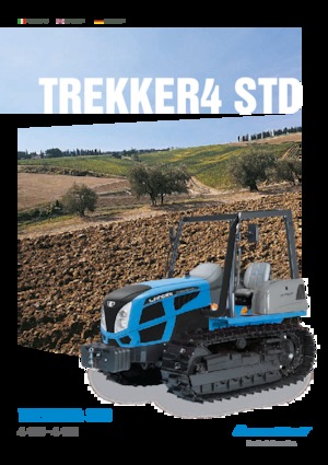 Traktori na gusjenicama Landini Trekker 4-115 STD 
