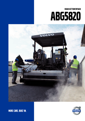Asfaltni finišeri na gusjenicama Volvo ABG5820