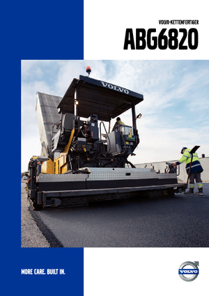 Asfaltni finišeri na gusjenicama Volvo ABG6820