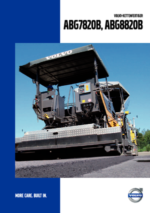 Asfaltni finišeri na gusjenicama Volvo ABG7820