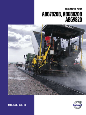 Asfaltni finišeri na gusjenicama Volvo ABG7820