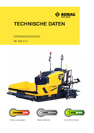 Asfaltni finišeri na gusjenicama Bomag BF 200 C 2 S 200