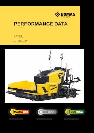 Asfaltni finišeri na gusjenicama Bomag BF 200 C 2 S 200