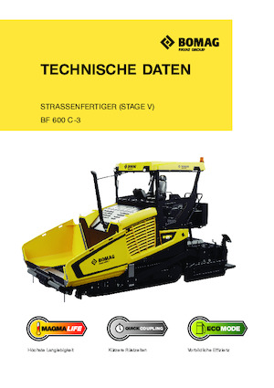 Asfaltni finišeri na gusjenicama Bomag BF 600 C 3 S 600