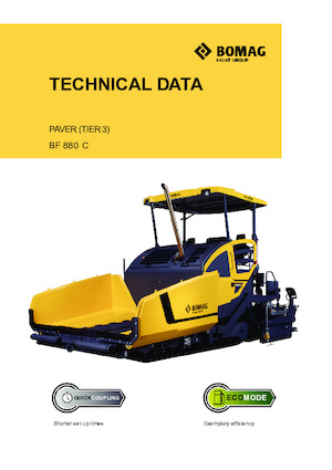 Asfaltni finišeri na gusjenicama Bomag BF 880 C
