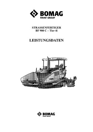 Asfaltni finišeri na gusjenicama Bomag BF 900 C S 600