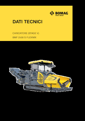 Asfaltni finišeri na gusjenicama Bomag BMF 2500 S FLEXMIX