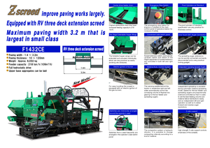 Asfaltni finišeri na gusjenicama Hanta F 1432 CE