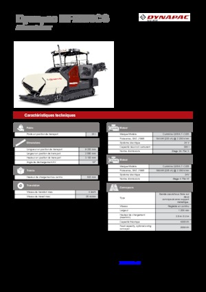 Asfaltni finišeri na gusjenicama Dynapac MF2500CS