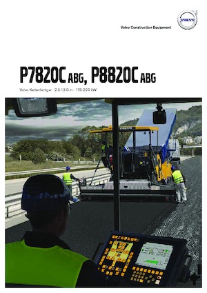 Asfaltni finišeri na gusjenicama Volvo P8820C ABG