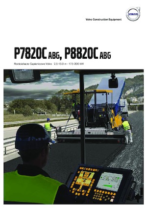 Asfaltni finišeri na gusjenicama Volvo P8820C ABG