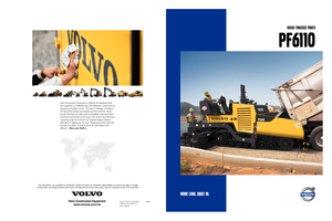 Asfaltni finišeri na gusjenicama Volvo PF 6110