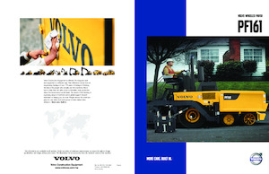 Asfaltni finišeri na gusjenicama Volvo PF161