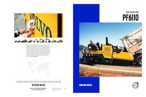 Asfaltni finišeri na gusjenicama Volvo PF6110