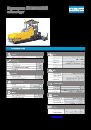 Asfaltni finišeri na gusjenicama Dynapac SD 2500 CS