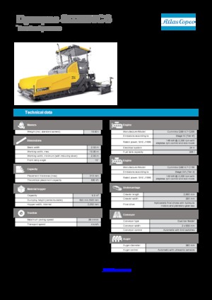 Asfaltni finišeri na gusjenicama Dynapac SD 2500 CS