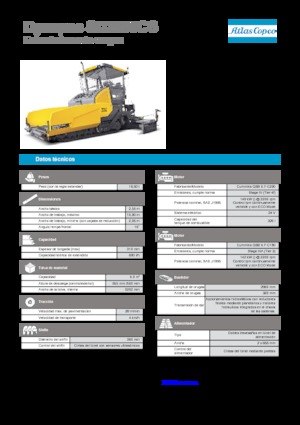 Asfaltni finišeri na gusjenicama Dynapac SD 2500 CS