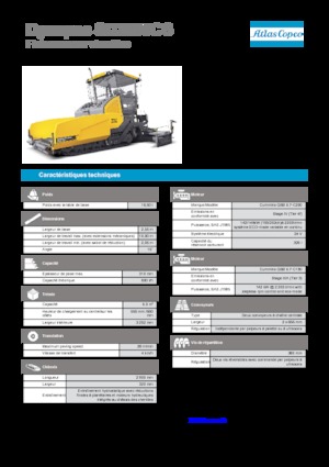 Asfaltni finišeri na gusjenicama Dynapac SD 2500 CS