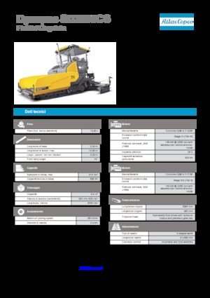 Asfaltni finišeri na gusjenicama Dynapac SD 2500 CS
