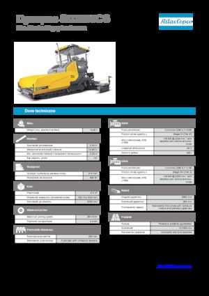Asfaltni finišeri na gusjenicama Dynapac SD 2500 CS