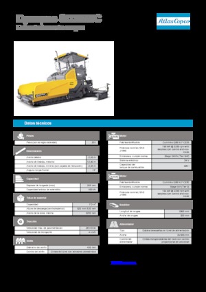Asfaltni finišeri na gusjenicama Dynapac SD 2550 C