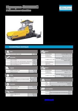 Asfaltni finišeri na gusjenicama Dynapac SD 2550 C
