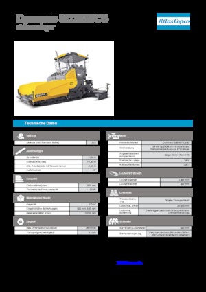 Asfaltni finišeri na gusjenicama Dynapac SD 2550 CS