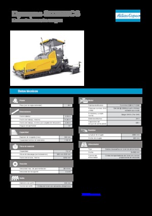 Asfaltni finišeri na gusjenicama Dynapac SD 2550 CS