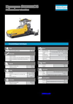 Asfaltni finišeri na gusjenicama Dynapac SD 2550 CS