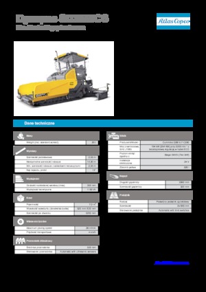 Asfaltni finišeri na gusjenicama Dynapac SD 2550 CS