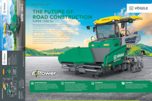 Asfaltni finišeri na gusjenicama Vögele SUPER 1300-5e