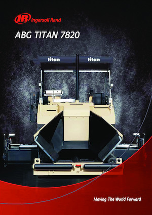Asfaltni finišeri na gusjenicama IR-ABG Titan 2820