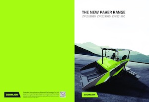 Asfaltni finišeri na gusjenicama Zoomlion ZPS1280