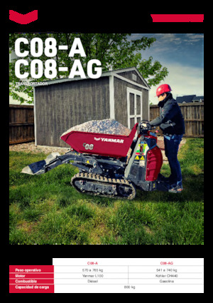 Damperi na gusjenicama Yanmar C08-A HI TIP 